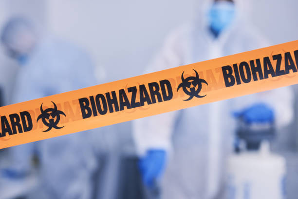 Professional Trauma Scene Cleanup technician working in Portland, MI